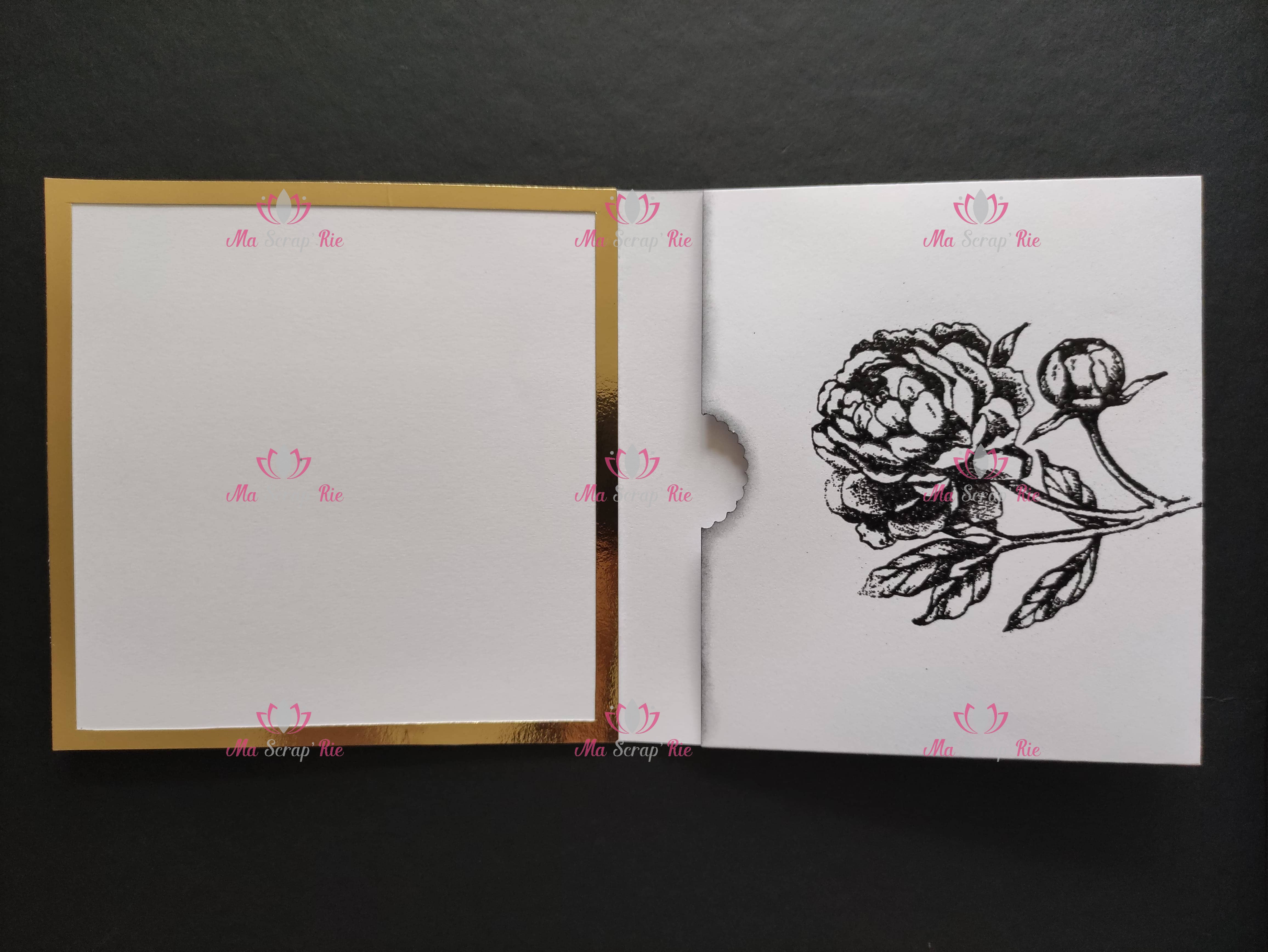 pochette carte cadeau offrir billet message