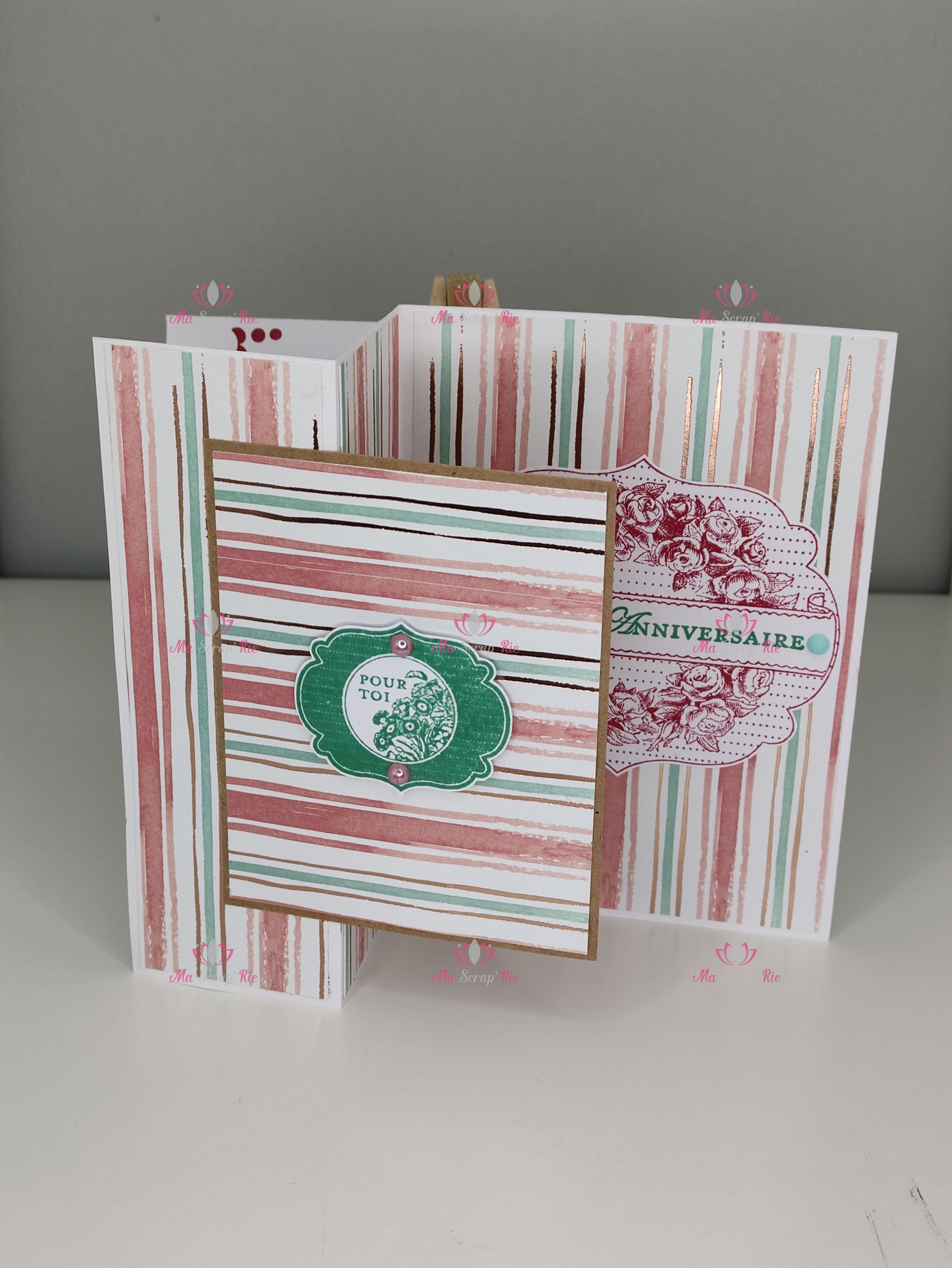 carte, anniversaire, offrir, envoyer, pensée, sentiment