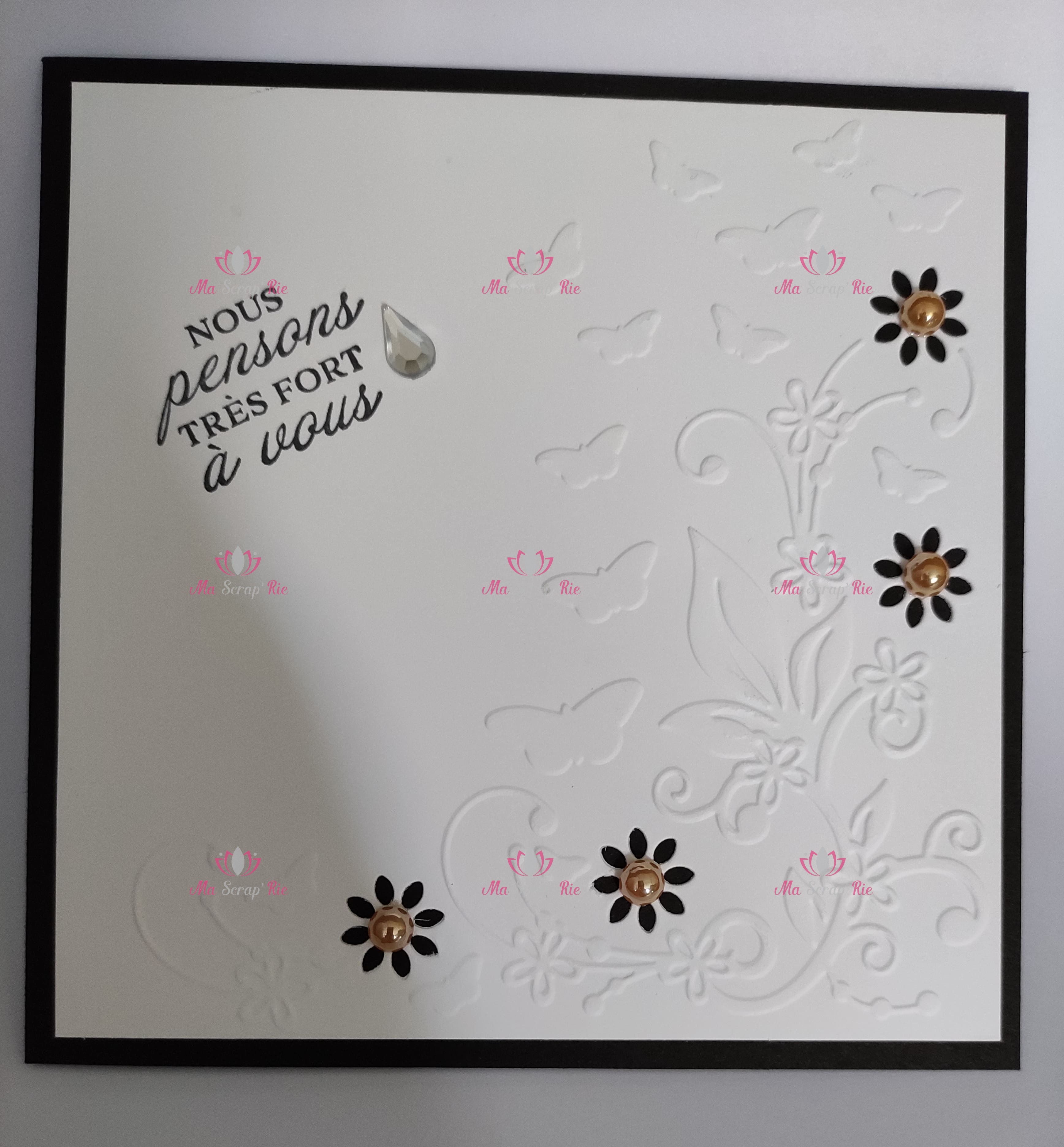 carte condoléances soutien pensée