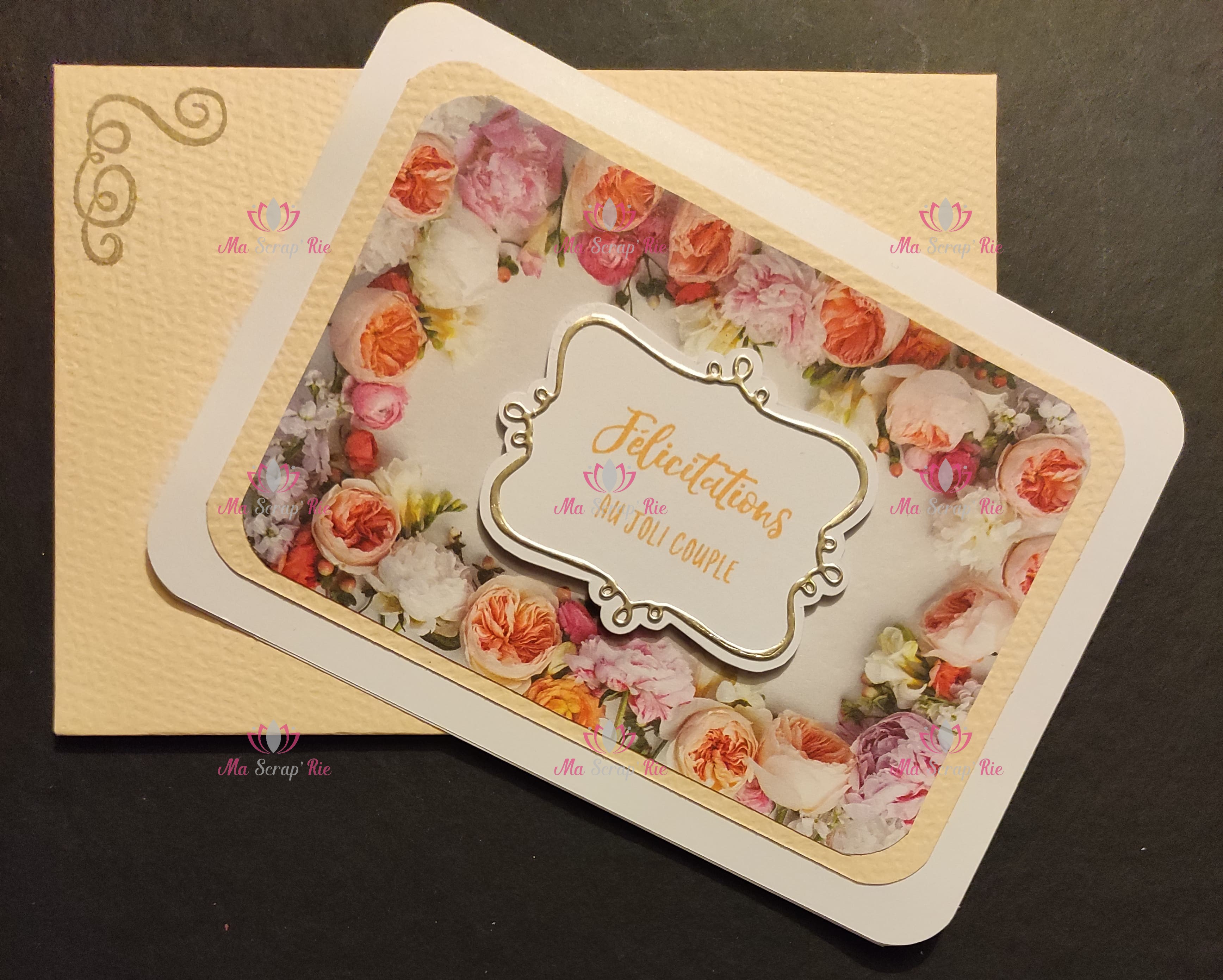 carte félicitations mariage mariés couple bonheur envoyer offrir alliances