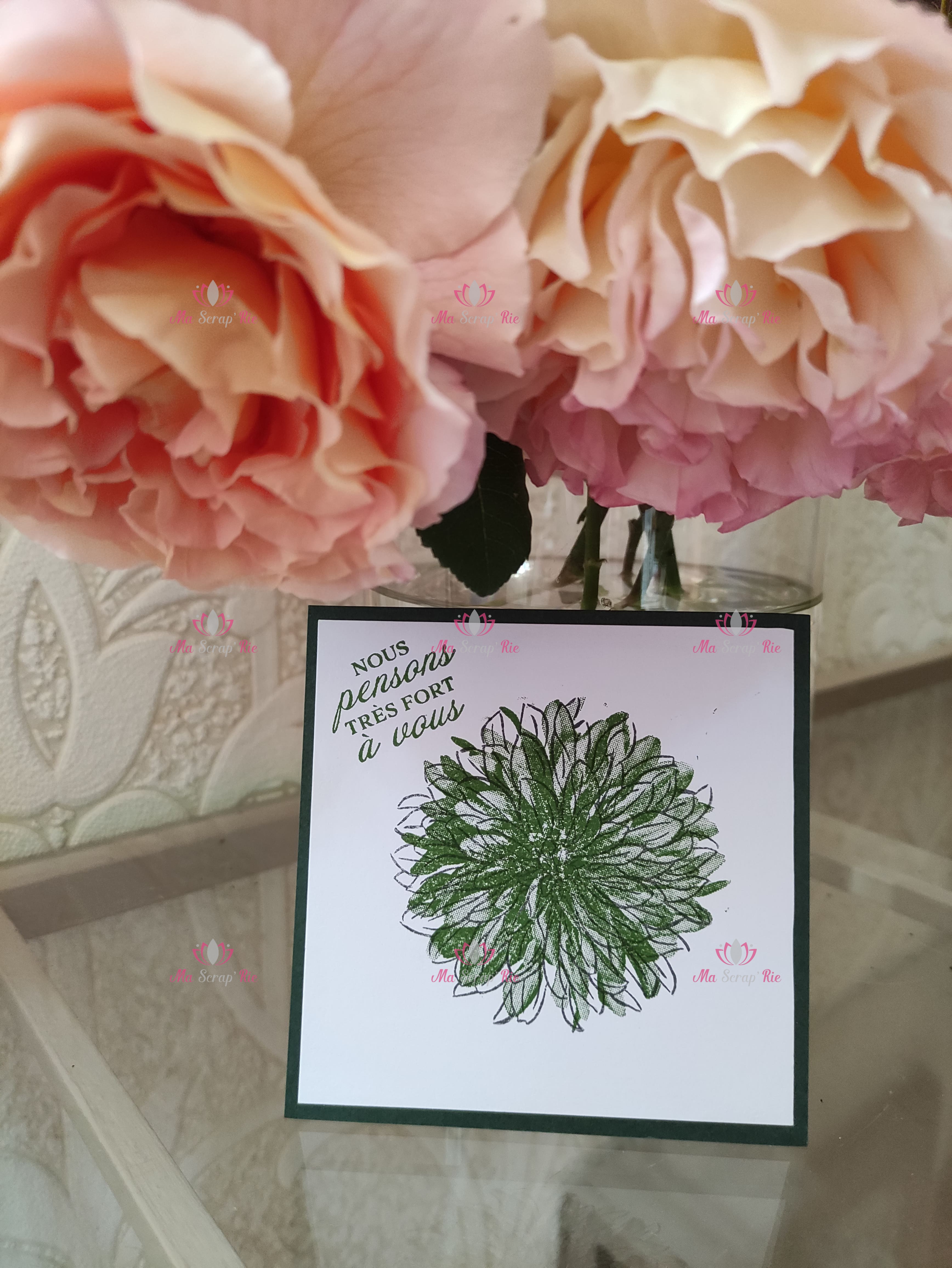 carte condoléances soutien pensée